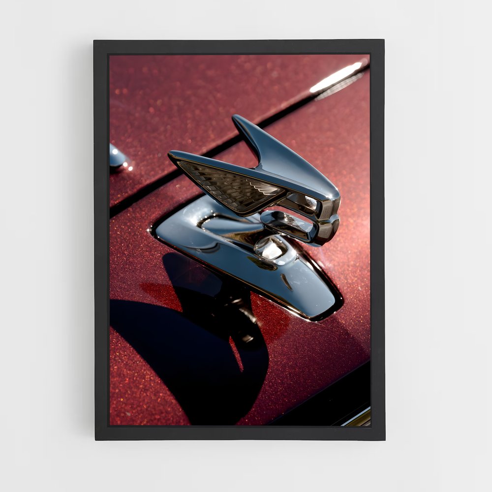 Poster L'Élégance Aérienne – affiche Bentley (vue 2)